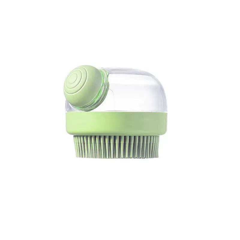 Sudwag Palm short-handle bath brush in Green