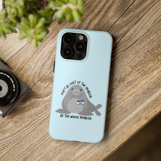 Neil the Seal Phone Case, Seal Phone Case, Cute Phone Case