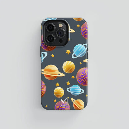 Cosmic Art Phone Case Protection Space Aesthetic Phone Case Series Gradient Mobile Cover Girl Wallet Mobile Phone Case Shockproof Protective