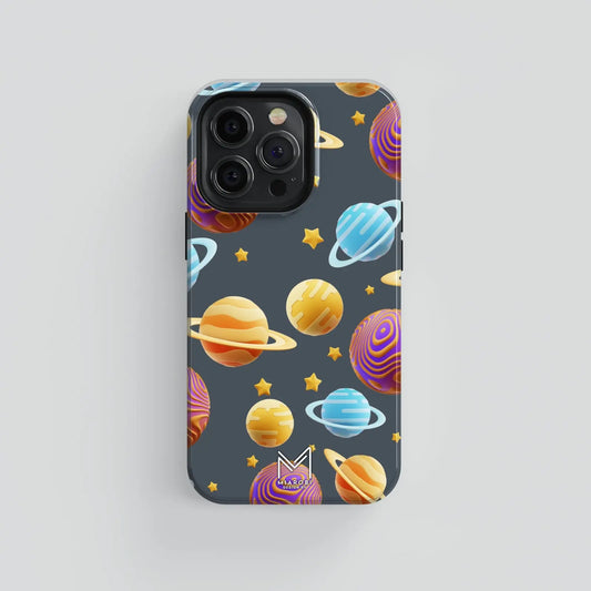 Cosmic Art Phone Case Protection Space Aesthetic Phone Case Series Gradient Mobile Cover Girl Wallet Mobile Phone Case Shockproof Protective