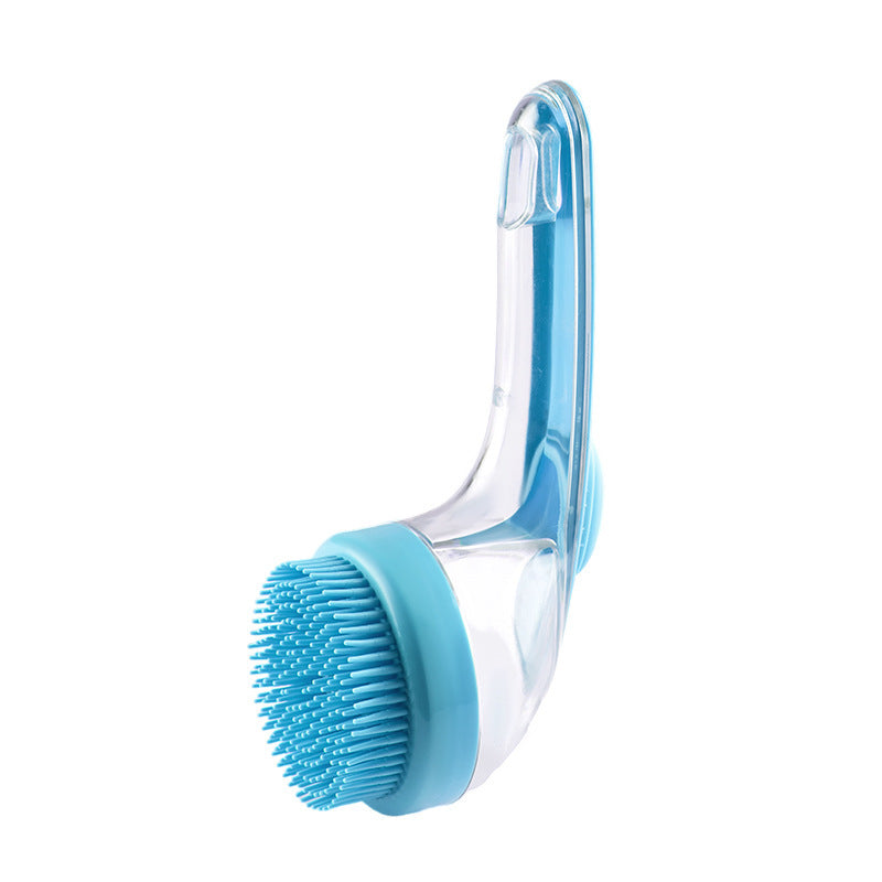 Sudwag Reach long-handle bath brush in Blue