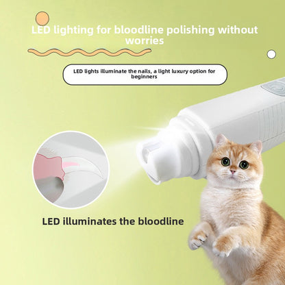 Clawm LED nail grinder for dogs and cats