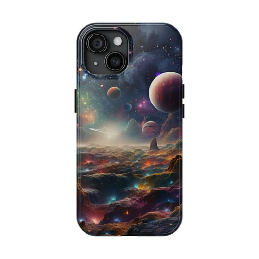 Space Phone Case Colorful Galaxy Phone Case Durable Protective Iphone Space Case Stylish Phone Case Space