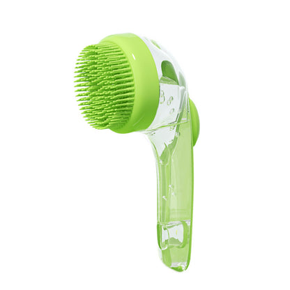 Sudwag shampoo dispensing bath brush for dogs