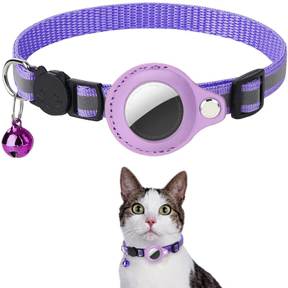 Porchlight breakaway cat collar in Purple