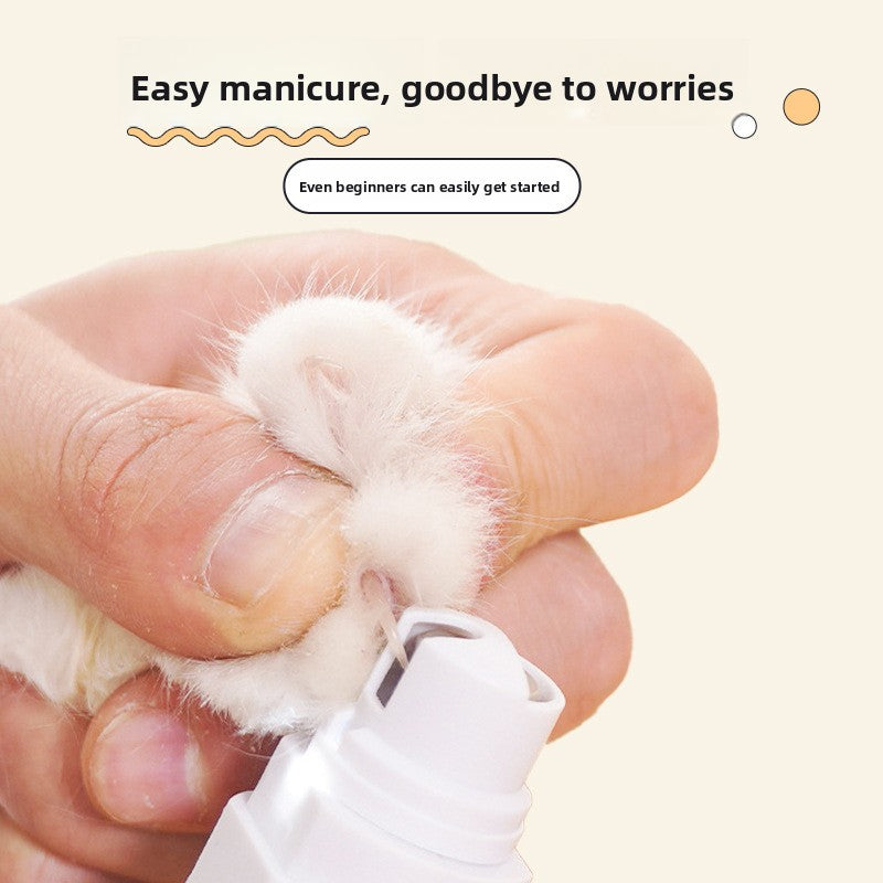 Clawm LED nail grinder for dogs and cats